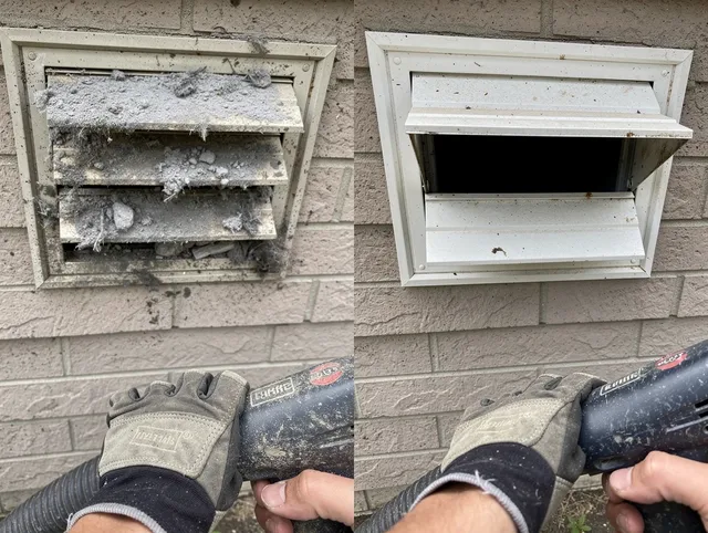 Professional dryer exhaust vent cleaning by Marblehead Dryer Vent Cleaning in Marblehead