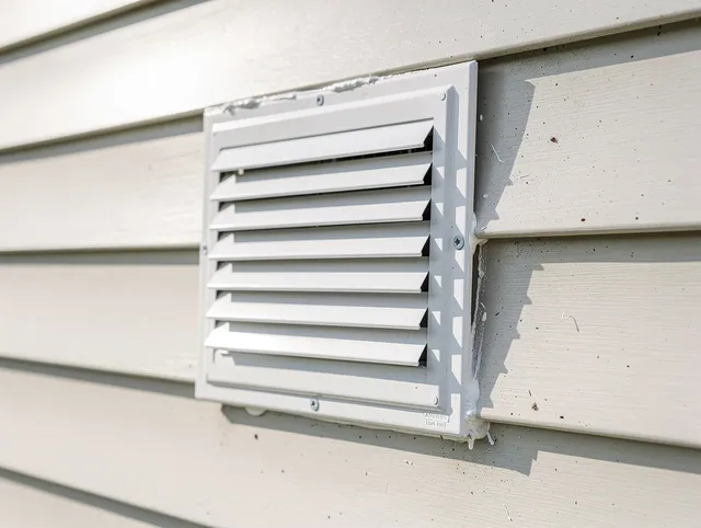 Expert vent cover replacement by Marblehead Dryer Vent Cleaning in Marblehead