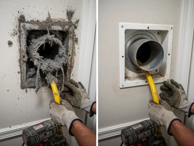 Expert gas dryer vent cleaning by Marblehead Dryer Vent Cleaning in Marblehead