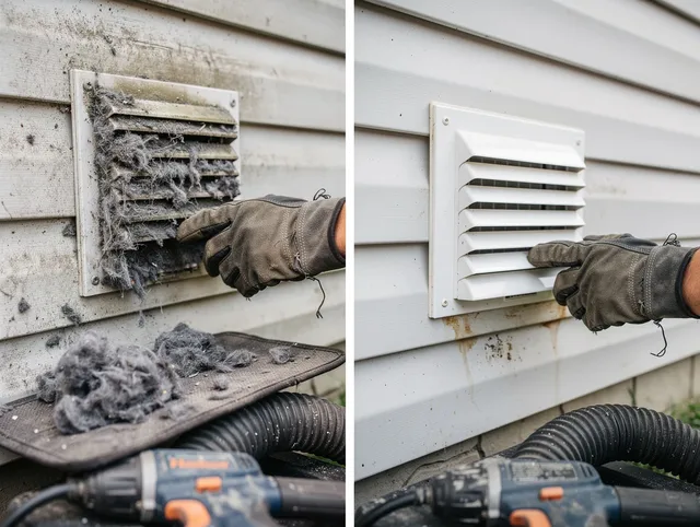Residential dryer vent cleaning by Marblehead Dryer Vent Cleaning in Marblehead